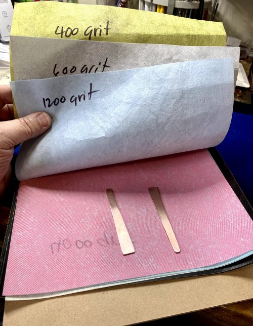 Susan LeGuyader's Storing Sandpaper and Silicone Polishing Points - , Store Wire Jewelry, Tools, , I found that clipping full sheets of sandpaper